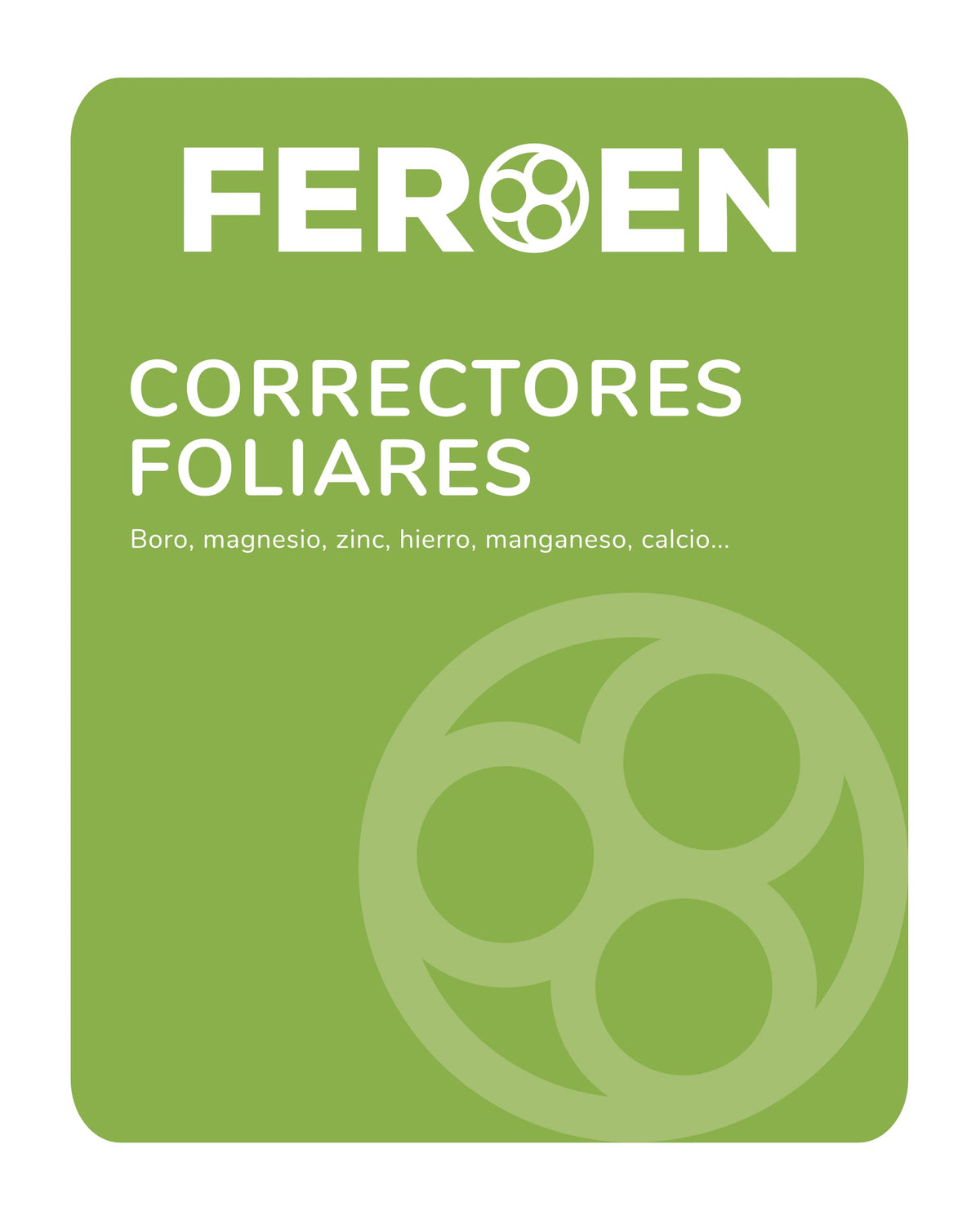 CORRECTORES FOLIARES
